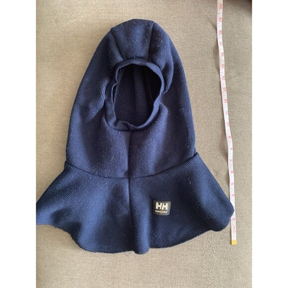 Helly Hansen Balaclava Classic Pile Cowl Blue Ski Mask Hood Winter Workwear - Picture 2 of 5